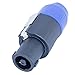 Yovus 10 Pack: Male Twist Lock Speaker Cable Connector for Speakon Speaker Cable 4 Pole
