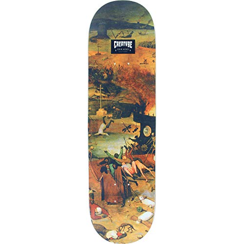 Death Rides Md Everslick Skateboard Deck - 8.25" X 32.04"