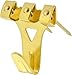 Hillman 122196 Brass Professional Picture Hangers (75lb) 2 Pack