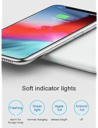 Cargador inalámbrico para Apple Watch, 2 en 1 Pad Stand Qi Charging, Apple iWatch Series 1 2 3 para iPhone X 8 8 Plus Android