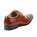 Magestik Men's Cognac Brown Lace Up Cap Toe Oxford Dress Shoes