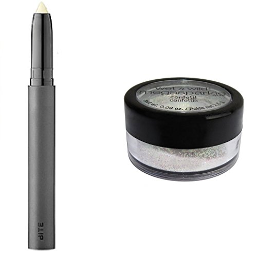 Bite Beauty Deluxe Line & Define Lip Primer 0.03 oz/ 0.88 mL and Wet'n Wild Shimmer Dust