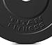 Titan Fitness Pair 10 LB Black Economy Olympic Bumper Plates, Rubber with Steel Insert