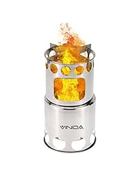 Combustión de madera estufa de Camping   Actualiza