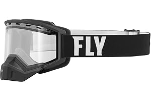 Fly Racing Focus Snow Goggle – Dual Pane Anti-Fog Ski & Snowboard Goggles for Snowmobile