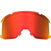 ZERO TECH BASE Compatible Replacement Lens for Smith Squad Snow Goggles Mirror type