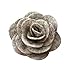 Yazon 12pcs 2 inch Felt Rosette Flower Hair Clip Baby Fabric Rosette Flower Hair Clips Mix 12 Color