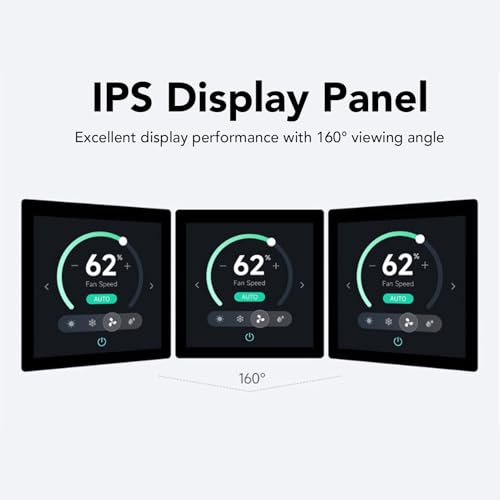 ESP32-S3 Development Board, 4 Inch Multi Touch LCD Screen with 480x480 Resolution 65K Colors BLE5 Capacitive Touch Display Supports CAN RS485 I2C Interfaces