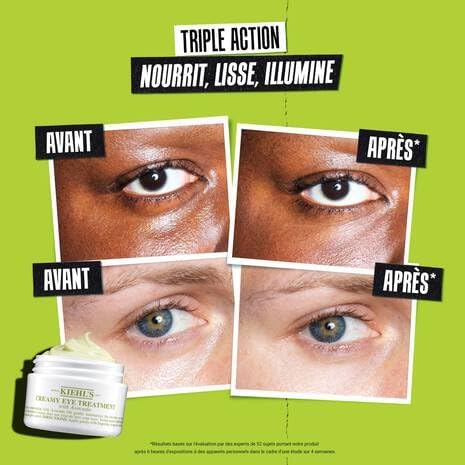Crème Contour des Yeux à l'Avocat, Hydratante, Anti-Rides