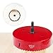 Acrux7 Cornhole Boards Hole Saw Blade, 6 inch (152mm) Corn Hole Drilling Cutter for Cornhole Game, Heavy Duty Steel Design(Red)