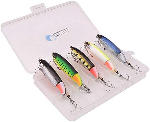 Whopper Plopper サービス トップウォーター浮きルアー ビッグハード餌 6 フック バス釣りルア 90mm 13g 鯉