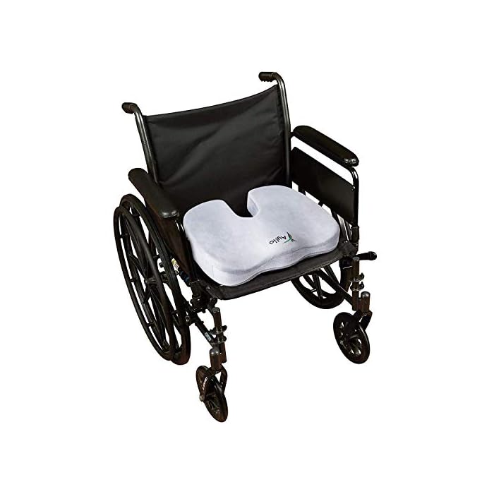 Aylio Coccyx Orthopedic Comfort Foam Seat Cushion for Lower Back