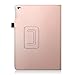 Fintie iPad Air 2 Case - Slim Fit Leather Folio Case with Smart Cover Auto Sleep / Wake Feature for Apple iPad Air 2 2014 Model, Rose Gold