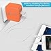 iPhone Charger, with Lightning Cable and Micro USB Cable, Smart Multi-Port USB Travel Wall Charger by Wanshine, 31W/6.2A - 4 Port, Compatible with iPhone X/8/7, Samsung Galaxy S9/S8/S7, Orange