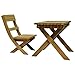 The Queen's Treasures Gombe Rainforest Wooden 18 Inch Doll Camp Research Table & Chair Set Inspired by Dr. Jane Goodall! Outdoor Adventure Furniture & Accessories Fits American Girl