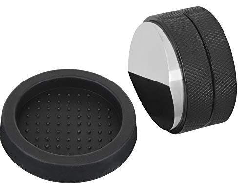 scarlet espresso | Distributor »Grande DUO« für Barista; zur perfekten Extraktion mit Siebträgermaschinen; schwere Ausführung (Set: 58 mm & Tamperablage)