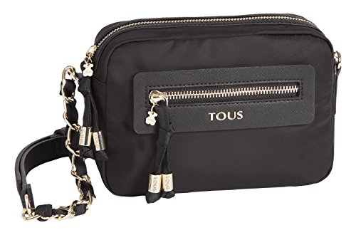 Tous Bandolera Brunock Chain, Women&rsquo;s Bowling Bag, Black (Negro)