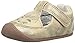 Carter's Every Step Stage 1 Girl's Crawling Shoe, Layla, Gold, 3 M US Infant