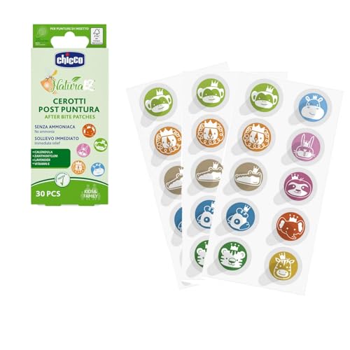 Chicco Anti-Itching After Puncture Plasters, 3 Years+