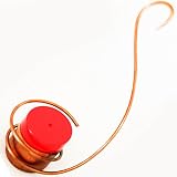Best Copper Hummingbird FEEDERS - Small & Unique Bee Proof Guard Design - Perfect for Window or Hanger - Beautiful Nectar Feeder by We Love Hummingbirds - Guaranteed to Make Your Hummingbirds Happy!