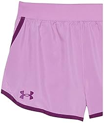 Under Armour Girls' Fly By Shorts , (537) Jellyfish