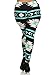 Leggings Depot Women's Fall/Winter Ultra Soft Printed Fashion Leggings BAT16 (Plus Size (L-2X / Size 12-20), Mint Aztec)