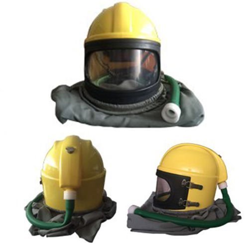 Ewoo 2017 AIR FED Safety Sandblast Helmet Sand Blast Hood Protector for Sandblasting