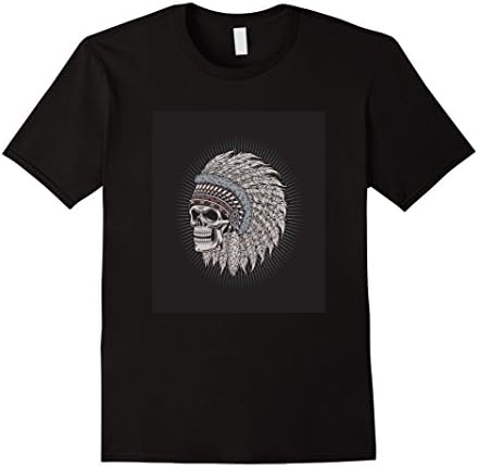 Mens Indian Skull Headress XL Black