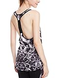 icyzone Activewear Workout Yoga Fitness Sports Racerback Tank Top T-Back Women