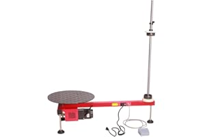 VOTOER Electric Stretch Film Wrapping Bench, Semi-auto Table Stretch Film Dispenser Wrapping Machine for Film Width Within 27.5" (70cm)