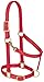 Weaver Leather Basic Adjustable Nylon Halter, Red, 1