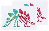 Tattly Temporary Tattoos, Stegosaurus Fossils, 0.1 Ounce