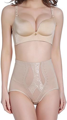 Women Hi-Waist Ultra Thin Ice Silk Jacquard Control Tummy Slimming Butt Lifter Padded Enhancer Plus Size