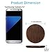 Lantoo Wireless Charger, Wooden Fast Qi Wireless Charging Pad for Samsung Galaxy Edge/S6/S6 Edge/S6 Edge Plus/S6 Active/Note 5, Nexus 4/5/6, LG and All Qi-Enabled Devices