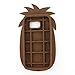 UFOTSAM Galaxy S7 Edge Case, Cute Cartoon Vivid 3D Summer Fruit Pineapple Kids Girls Gel Rubber Soft Silicone Case Cover for Samsung Galaxy S7 Edge (Pineapple)