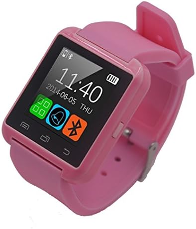 Dancotek Smart Watch with Bluetooth Activity Tracker Fitness Tracker Pedometer Sleep Monitor StopWatch (Rosy)
