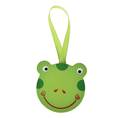 Lychee Wood Cartoon Frog Curtain Buckle Tieback Drapes Holder Kids Bedroom Home DÃ©cor