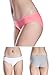 Wealurre Seamless Underwear Invisible Bikini No Show Nylon Spandex Women Panties(826L WR)