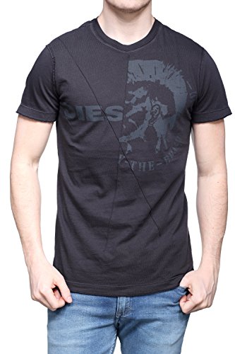 Diesel  Men's T-Ulee T-Shirt Black T-Shirt