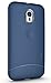 TUDIA Full Matte Arch TPU Bumper Protective Case for Motorola Moto G 3 (3rd Gen 2015 Released) (Blue)