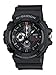 Casio Men's GAC100-1A G-Shock Black Resin Analog Chronograph Watch