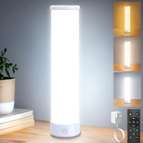 Light Therapy Lamp 15000 Lux, UV-Free Happy Sunlight Lamps with 3 Color