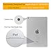 Soke Case Fits for iPad 6th/5th Generation with Pencil Holder - [Full Body Protection + Auto Wake/Sleep], Shockproof Soft TPU Back Cover for Apple iPad 9.7 inch 2018/2017, Black