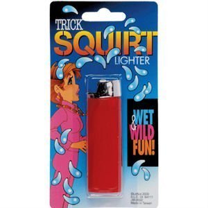 Water Squirting Lighter Prank Toy