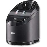 Braun Replacement Clean &amp; Charge Base for Series 8 Shaver | for Type 5795, 5430 ONLY for use with your existing cord