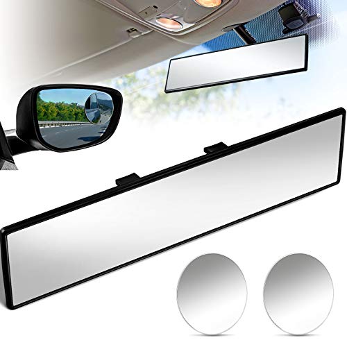 Car Rear View Mirror 300 mm Wide Rear View Mirror Flat Car Interior