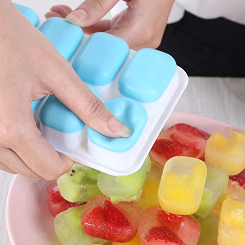 AREX 14-Fach Eiswürfelform mit Deckel, luftdichtem und wasserdichtem LFGB und FDA-zertifizierter Silikondichtung, BPA… – Bild 6
