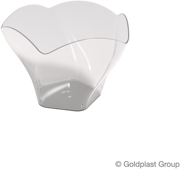 Finger Food Cup Rose PS 70 cc CFZ 25PZ transparent