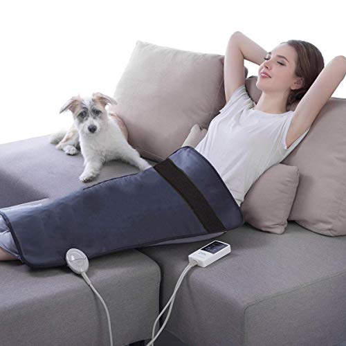 UTK Far Infrared Tourmaline Heating Pad for Back Pain Relief - Infrared Therapy for Cramps - Medium T-Pro (31" X 21"), Temp Settings, Auto Off and Travel Bag Included - Thumbnail 4