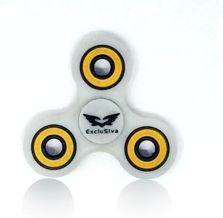 ExcluSiva Hands Fidget Spinner Toy - Fidget Hand Spinner Toy Stress Reducer Ceramic Bearing - Perfect for Autism, Anxiety, ADD, ADHD, Adult &amp; Children - Excellent Gift Idea.